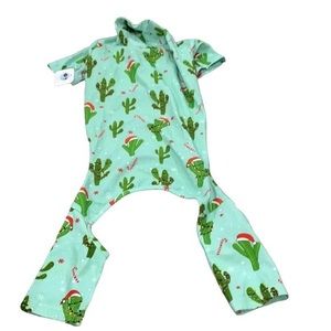 NWT CHRISTMAS CACTUS PJ SIZE XL Pet‎ Clothes